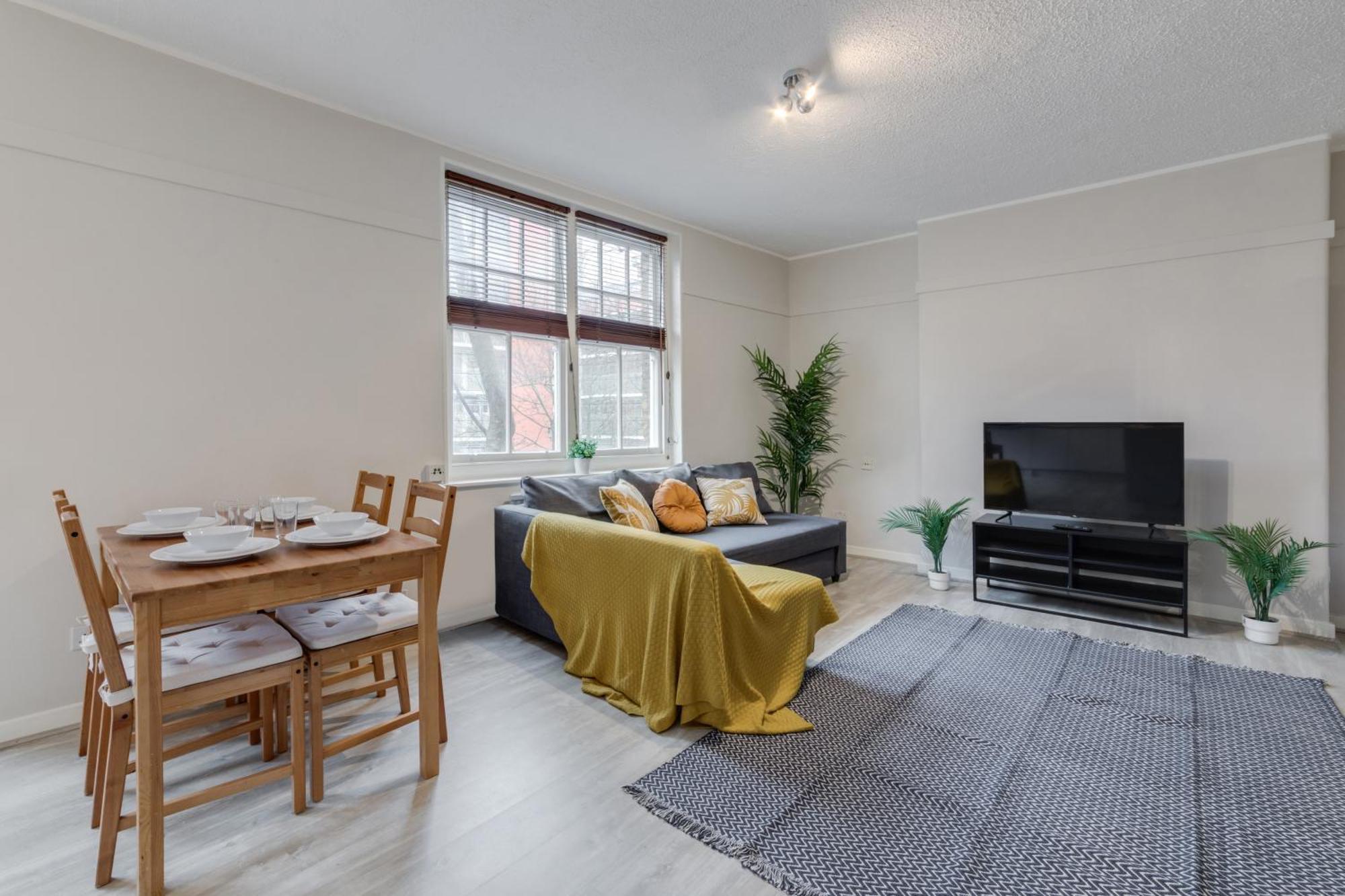 Spacious 1 Bed Apartment- Close To Kings Cross Station Londyn Zewnętrze zdjęcie